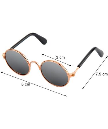 10 Piece Mixed Color Cat Dog Sunglasses for Halloween Cosplay Party - Pet Glasses Photo Props - Buy Online on GoSupps.com