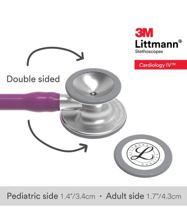 3M Littmann Cardiology IV Stethoscope - Plum Tube - 69 cm - Buy Online on GoSupps.com