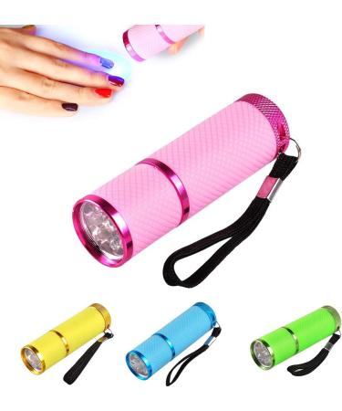 Glamza White Professional Mini Portable Travel Nail Cure LED Light Lamp Fast Gel Nail Dryer - Buy Online on GoSupps.com