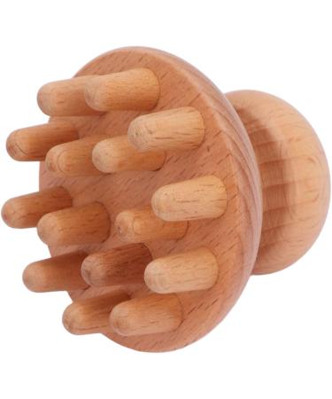 Wood Mushroom Massager - Exquisite Portable Wooden Therapy Device for Head Waist Stomach & Thighs | Durable & Versatile Massage Tool - Buy Online on GoSupps.com