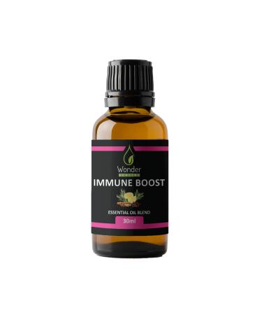 Immune Boost (comparable to Thieves Oil) 100% Natural Essential Oil Blend Clove Cinnamon Lemon Rosemary & Eucalyptus (30 ml)