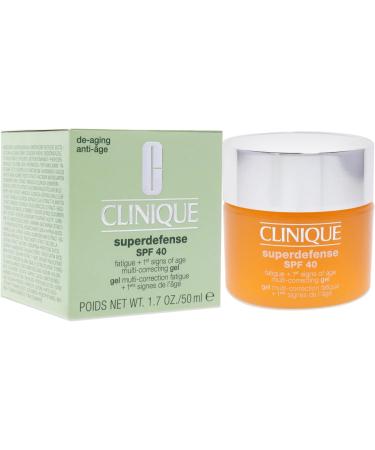 Clinique SUPERDEFENSE GEL SPF 40 - ANTI FATICA + PRIMI SEGNI DEL TEMPO - Buy Online on GoSupps.com
