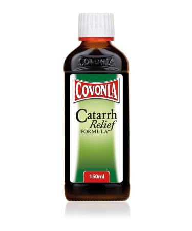 Covonia Catarrh relief Formula - a traditional herbal medicine to relieve nasal and throat catarrh 150 ml (Pack of 1)