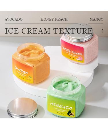 Mango Exfoliating Body Scrub Body Face Hand Foot Scrub For Dead Skin Remover Deep Cleanse & Nourishing Gentle Body Exfoliation Skincare - Buy Online on GoSupps.com