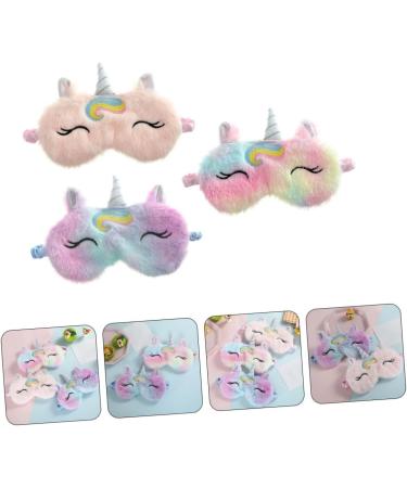 NOLITOY Unicorn Eye Patch Hair Ties - 3pcs Cotton Eye Cover & Blindfold for Sleep Travel & Gifts - Buy Online on GoSupps.com