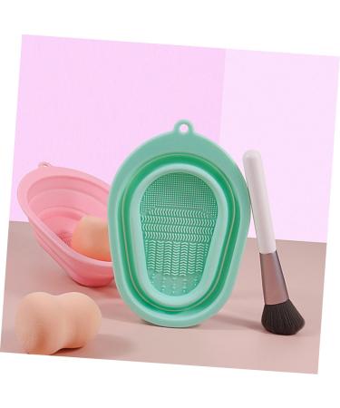FRCOLOR 6 Pcs Silicone Makeup Brush Cleaning Kit - Portable Dryer Washer & Mat for Durable Cosmetic Care - Buy Online on GoSupps.com