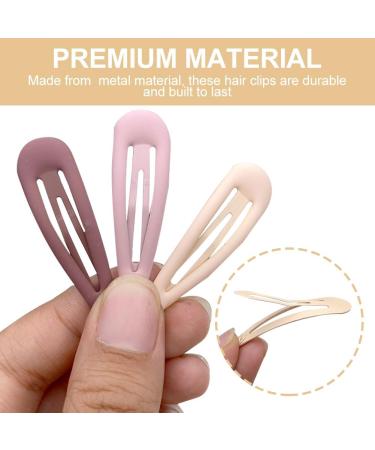 30 Cute Matte Hair Clips for Girls | Multi-Colored Hair Accessories with Box | Perfect for Fine & Thick Hair - Buy Online on GoSupps.com