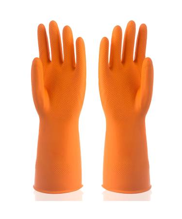 Wy Lighting Level rubber gloves 1 pair of cleaning gloves Reusable household gloves for dishes for kitchen and cleaning work