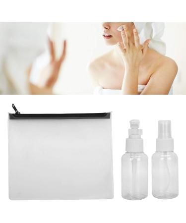 Verdant Touch Empty Spray Bottle Portable Travel Spray Bottle Refillable Lotion Toner Bottle with Storage Bag - Buy Online on GoSupps.com