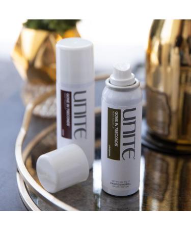 UNITE Hair Gone in 7SECONDS Root Touch Up - Light Brown 2 Oz | Conceal Roots Instantly - Buy Online on GoSupps.com