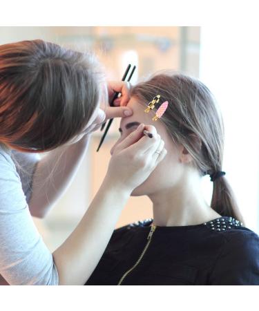 Mini Skater 9Pcs No Bend Hair Clips - Checkerboard Style for Seamless Hairpin, Curl Pin, and Makeup Application - Women's Hair Accessories - Buy Online on GoSupps.com