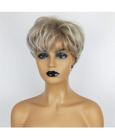 Shop GENISCATION Yes Women's Curly Blonde & Gray Real Hair Wigs - International Shipping Available - Buy Online on GoSupps.com