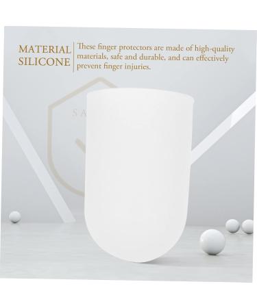 FRCOLOR 20pcs Finger Cots - Anti-Scald Finger Protectors & Colorful Finger Caps for Safe Handling - 3.6x2.3CM - Buy Online on GoSupps.com