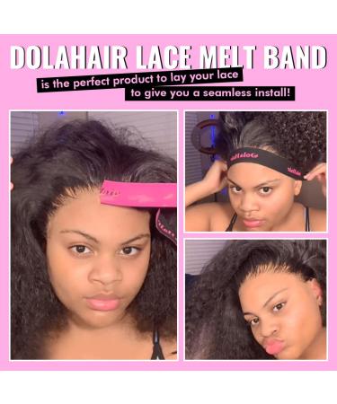 Dolahair Lace Melting Band Set - Wig Accessories for Securing and Styling Wigs | 4PCS Wig Holding Bands for Edges and Lace Wigs - Buy Online on GoSupps.com