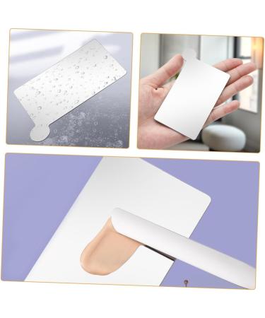 Zerodeko Palette de Maquillage Compacte avec Miroir Int gr pour M lange Fond de Teint et Fard Paupi res Outil Portable pour Maquilleurs et Nail Art Palette Mixte Acier Inoxydable - Buy Online on GoSupps.com
