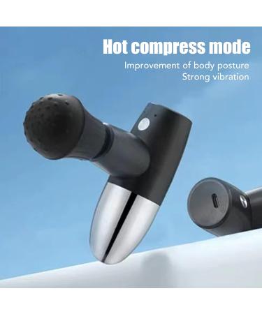 Massage Gun - Percussion Deep Tissue Massager | Handheld Muscle Relief - Black | Fast International Shipping - Buy Online on GoSupps.com