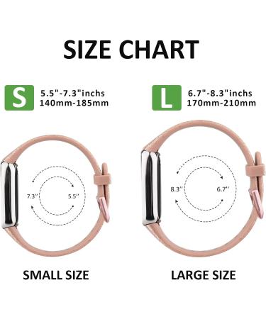 3 Pack Soft Silicone Bands for Fitbit Luxe with Screen Protector Case - Women Small Wine Red, Rose Gold, Shiny Rose Gold - Buy Online on GoSupps.com