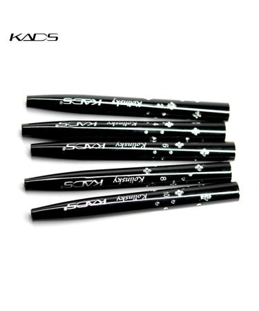 KADS 100% Kolinsky Sable Acrylic Brush Set (5pcs) - Sizes 2 4 6 8 10 for Nail Art - Premium Quality Black Kolinsky Brushes for Acrylic Nails - Buy Online on GoSupps.com