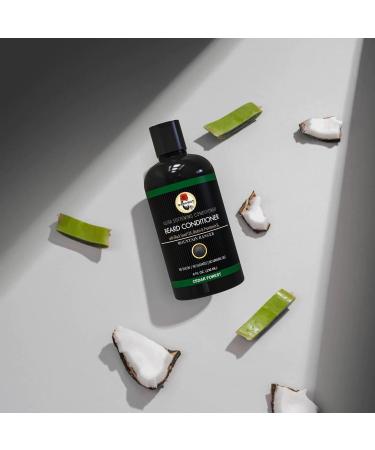 Beard Conditioner - Cedar Forest - Sulfate Free Biotin & Natural Oils - Gentle Deep Cleanse & Strengthening 8 fl. oz - Buy Online on GoSupps.com