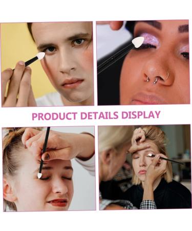 PLAFOPE 3pcs Makeup Brush Makeup Applicator Sponges Makeup Black Plastic Handle - Buy Online on GoSupps.com