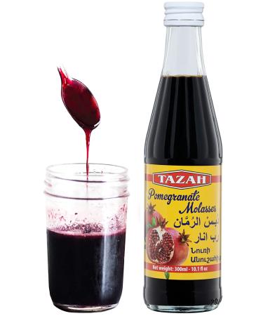 Tazah Pomegranate Molasses 10 fl oz - No Added Sugar - 100% Natural Pure Lebanese Molasses - Buy Online on GoSupps.com
