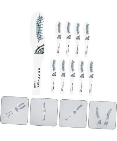 10pcs Eyelash Measuring Ruler Lash Length Measuring Tool Lash Tools Eyelash Supply Sector Mascara - Buy Online on GoSupps.com