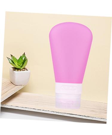 Amosfun 2pcs Leakproof Travel Containers Silicone Travel Bottles Leakproof Containers Shower Gel Bottle Size 1x2pcs Pinkx2pcs - Buy Online on GoSupps.com