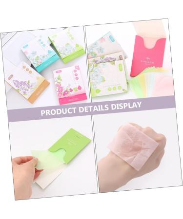 Didiseaon 4 Boxes Oil Blotting Paper Oil Paper No Crease Hairpin Black Face Blotting Paper Hair Bun Padding Oil Absorbing Face Oil Skin Wipes Portawipes Piece of Paper Refreshing - Buy Online on GoSupps.com