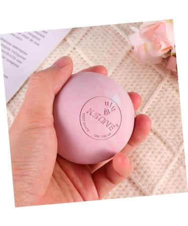 Besportble Mini Rolling Massage Ball - 6.5cm Pilates & Fitness Yoga Ball for Core Training & Muscle Relief - Pink Camouflage - Buy Online on GoSupps.com