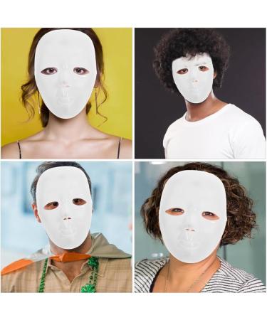 Luxshiny DIY Full Face Mask - 2 Pack Paintable Papier M ch Masquerade & Cosplay Masks for Mardi Gras Parties | Craft Your Own Unique Costumes - Buy Online on GoSupps.com