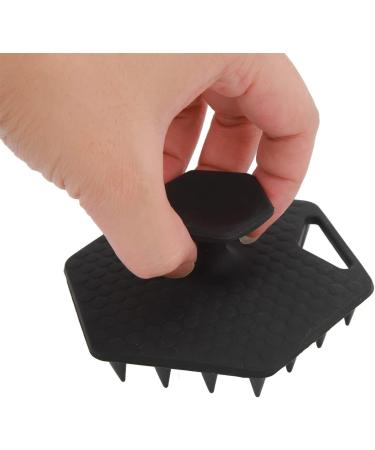 Beard Exfoliating Brush Soft Silicone Face Scrubber Promotes Hair Growth Enhances Circulation Deep Cleansing Easy Storage with Suction Cup Skin Friendly (Black) - Buy Online on GoSupps.com