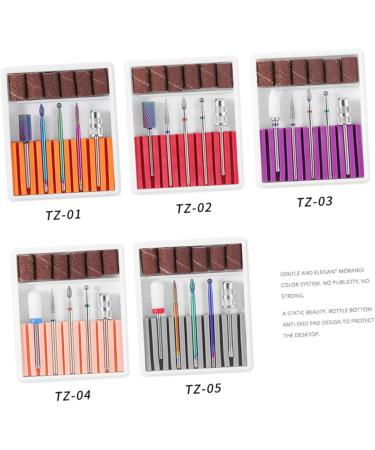 Beavorty 1 Set nail drill heads nail drill bits for acrylic ceramic nail bits Cuticle Drill Bit nail polish accessories nail polish tools Nail File Bits Drill Bits for Nails gel pedicure 6.5x5.5cm Pink - Buy Online on GoSupps.com