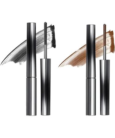 Noir Iron Wand Mascara 3D Curling Eyelash Iron Mascara Iron Wand Mascara Metal Wand Mascara Metal Wand Waterproof Mascara Lengthen Eyelashes Long Lasting No Flaking No Clumping Waterproof - Buy Online on GoSupps.com