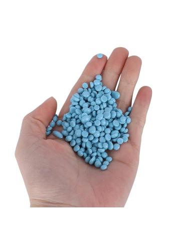 50g Painless Hair Removal Wax Beans - Blue Paperless Wax Beads for Face Hands Legs & Back | International Shipping Available - Buy Online on GoSupps.com