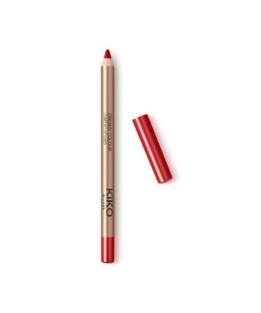 KIKO Milano Creamy Colour Comfort Lip Liner 13 | Long-lasting Pencil 13 Prearly Tulip Red 1 Count (Pack of 1)