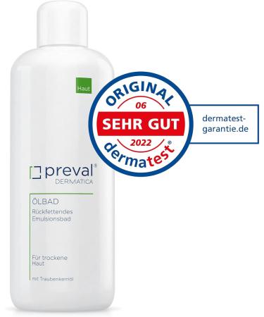 Preval Oil Bath - Moisturizing Emulsion for Dry & Sensitive Skin (1L) | International Shipping Available - Buy Online on GoSupps.com