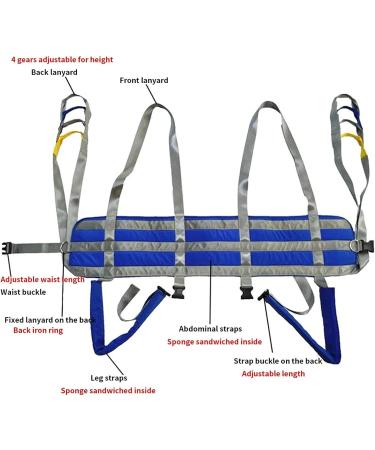 Divided Leg Sling for Elderly Disabled Patient Hoist Sling Stair Transfer Belt Full Body Patient Lift Sling Medical Walking Standing Aids Carrier Patient Lifter Divided Leg Sling Blue M - Buy Online on GoSupps.com