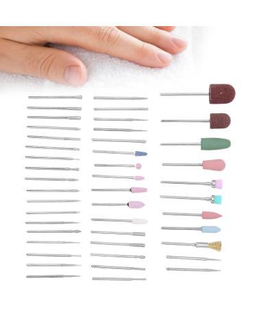 Anggrek 45-Part Nail Drill Set - Pink at Home Salon Tool for Manicure & Nail Polishing | Best Nail Polier Accessories - International Shipping - Buy Online on GoSupps.com