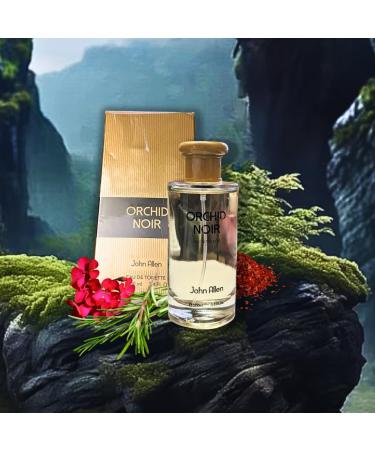 ORCHID NOIR POUR HOMME EAU DE TOILETTE FOR MEN 3.4 FL. OZ. Leather Amoratic fragrance for Men. - Buy Online on GoSupps.com