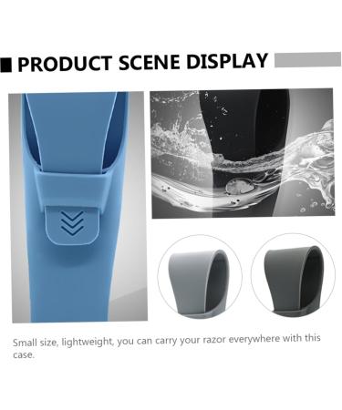 Beavorty 8 STK Leather Travel Razor Case - Ideal for Makeup Dermaplaning & Cosmetics - International Shipping Available - Buy Online on GoSupps.com