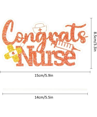 Nurse Cupcake Toppers 13Pcs Glitter Nursing School Graduation Cupcake Picks Congrats Nurse Cake Topper for Medical Rn Nurse Grad Theme Birthday Baby Shower Party Cake Decorations Supplies Y4YHBYCP - Buy Online on GoSupps.com