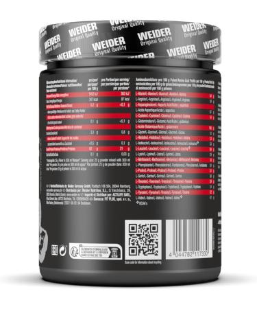 WEIDER Clear Whey Isolate fruity Whey Protein Isolate with high Protein content for fresh Eiweiß Shakes erstklassiges Eiweißpulver in Premiumquality zuckerfrei Red Fruits 500g - Buy Online on GoSupps.com