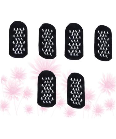 POPETPOP 3 Pairs Cotton Boat Socks Foot Care Socks Foot Socks Dry Skin Socks Spa Gel Socks Soften Repair Cracked Skin Socks for Dry Cracked Skin on Feet Shallow Mouth Socks moisturizing sap - Buy Online on GoSupps.com
