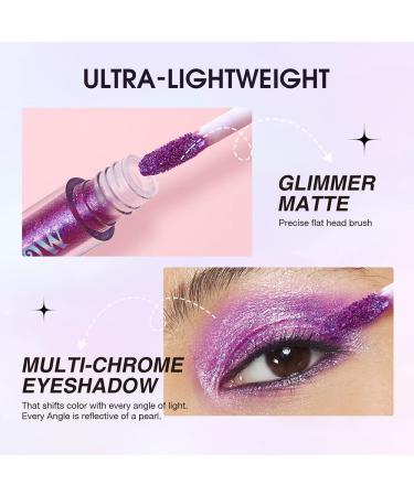 Galaxy Liquid Glitter Eyeshadow & Eyeliner | Waterproof Metallic Shimmer for Long-Lasting Eye Looks - Buy Online on GoSupps.com