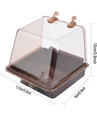 Saim Bird Baths Box with Universal Clips Bird Cage Accessories - Buy Online on GoSupps.com