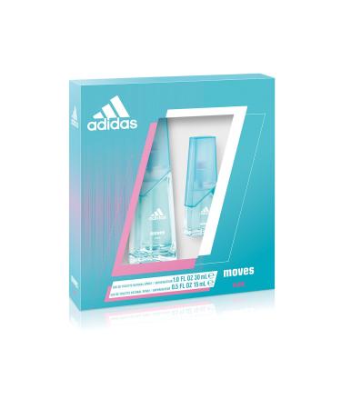 adidas Moves for Her 2 PC - 0.5 oz Eau de Toilette 1.0 oz Eau de Toilette - Buy Online on GoSupps.com