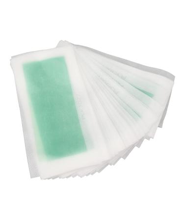 32 pieces portable wax strips skin-friendly cold wax strips for any type of depilation on legs chest back and face