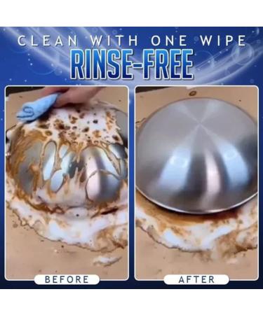 MOF CHEF Cleaner Powder MOF CHEF Protective Kitchen Cleaner Powder Foaming Heavy Oil Stain Cleaner All Purpose Bubble Cleaner Kitchen Deep Cleaning Spray - Buy Online on GoSupps.com