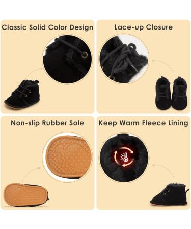 Sonsage Velvet Baby Booties - Soft Anti-Skid Shoes for Newborn Boys & Girls - Buy Online on GoSupps.com