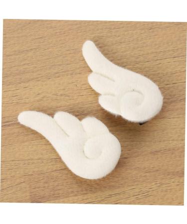 FRCOLOR 4 Pairs Demon Pattern hairpins hair Clips hair decoration cartoon Hair clip xmas hair bows non hair barrettes plush stuffing Halloween Cosplay Accessories sweet Miss hair tie clip - Buy Online on GoSupps.com